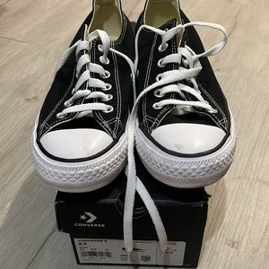 Brand new black converse